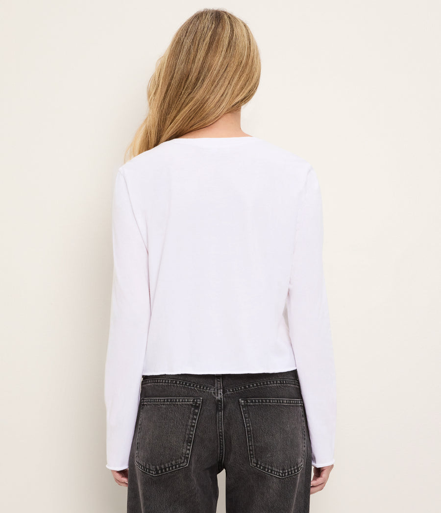 Michael Stars Aiko Crew Neck Rolled Edge Tee