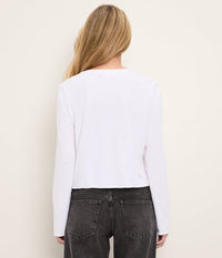 Michael Stars Aiko Crew Neck Rolled Edge Tee