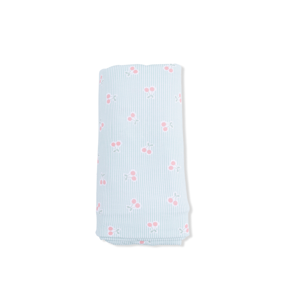 Angel Dear Swaddle Blanket in Tiny Cherry Stripe