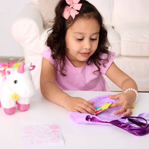 Faber-Castell Decorate a Glitzy Unicorn DIY Craft Kit for Kids