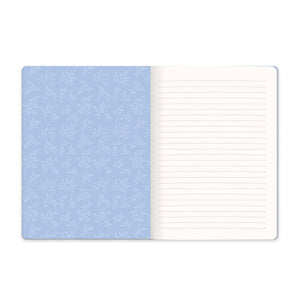 Studio Oh! Bouquet on Blue Medium Deconstructed Journal