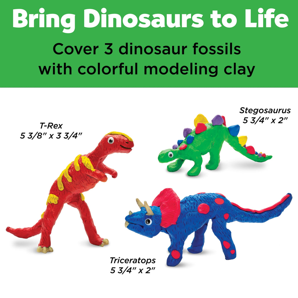 Faber-Castell Create with Clay Dinosaurs Craft Kit