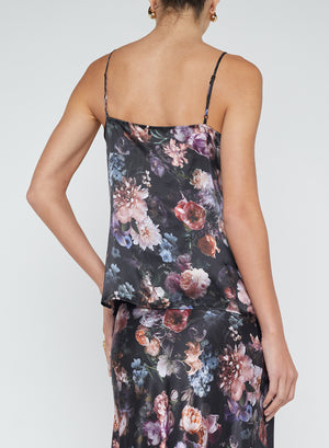 L'Agence Gabriella V-neck Tank in Vintage Flower