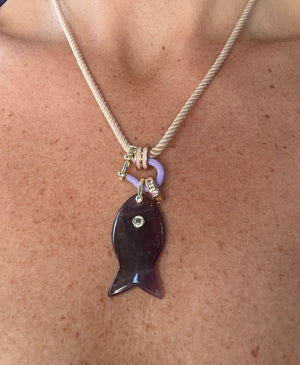 Forever Blythe Signature Fish Pendant Necklaces