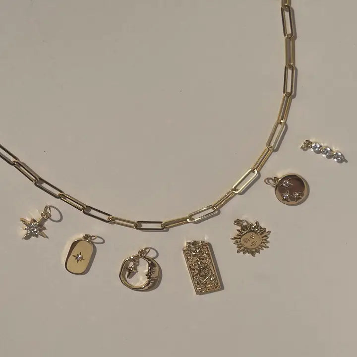 Mod + Jo Gene Paperclip Finished Necklace