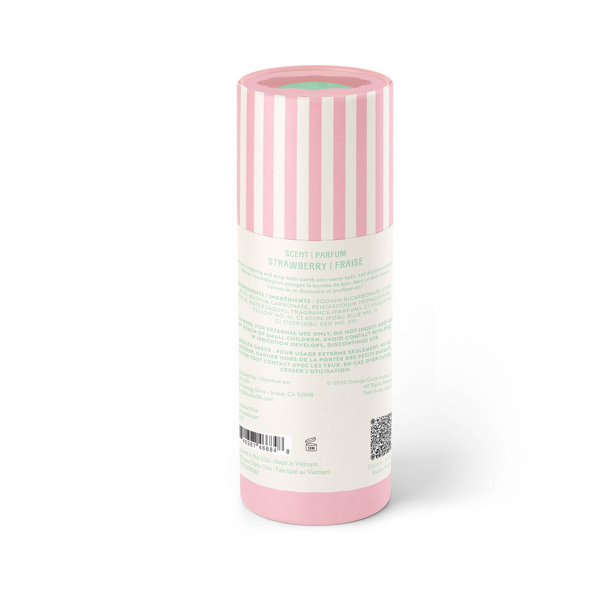 Studio Oh! Petit Bonbon Sweetheart Pink Bath Bombs