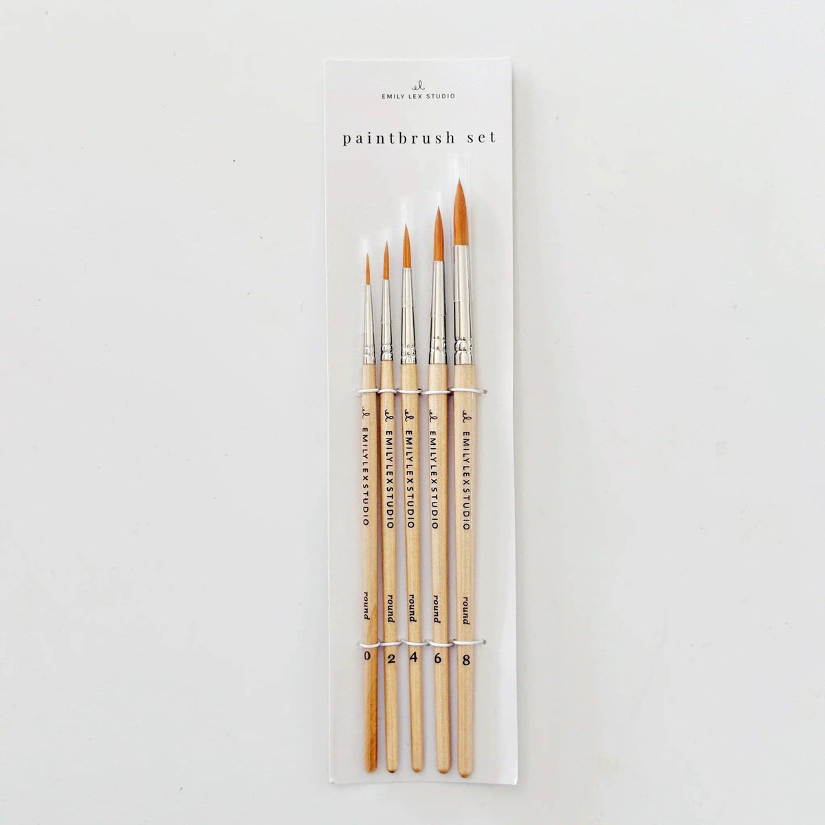 emily lex studio Watercolor Paintbrush Set