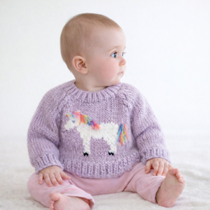 Huggalugs Sweater in Unicorn