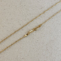 GoldFi 18k Gold Filled Mini Paperclip Chain
