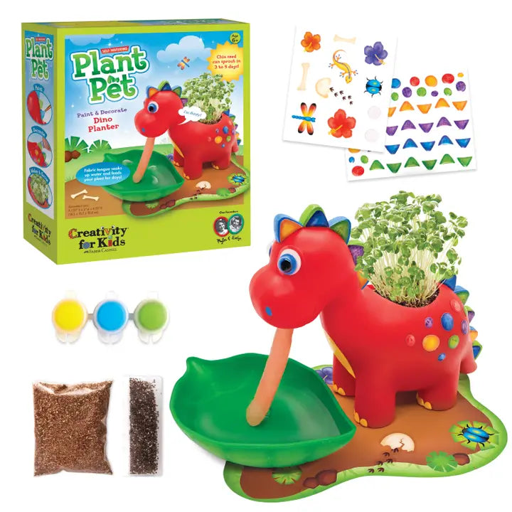 Faber-Castell Dino Plant Pet Grow Craft Kit