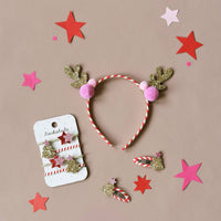 Rockahula Stripy Christmas Tree Clips