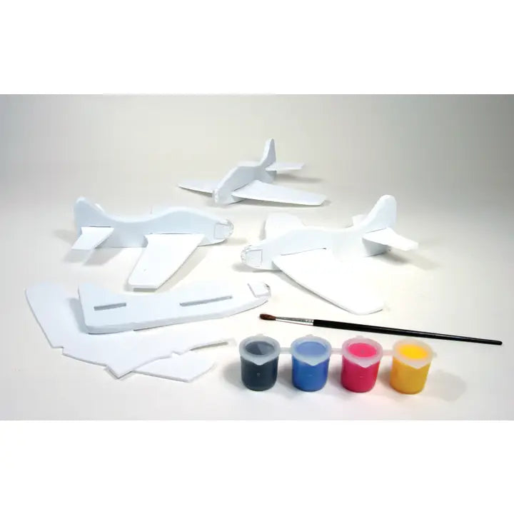 Faber-Castell Foam Airplane Stunt Squadron Mini Craft Kit