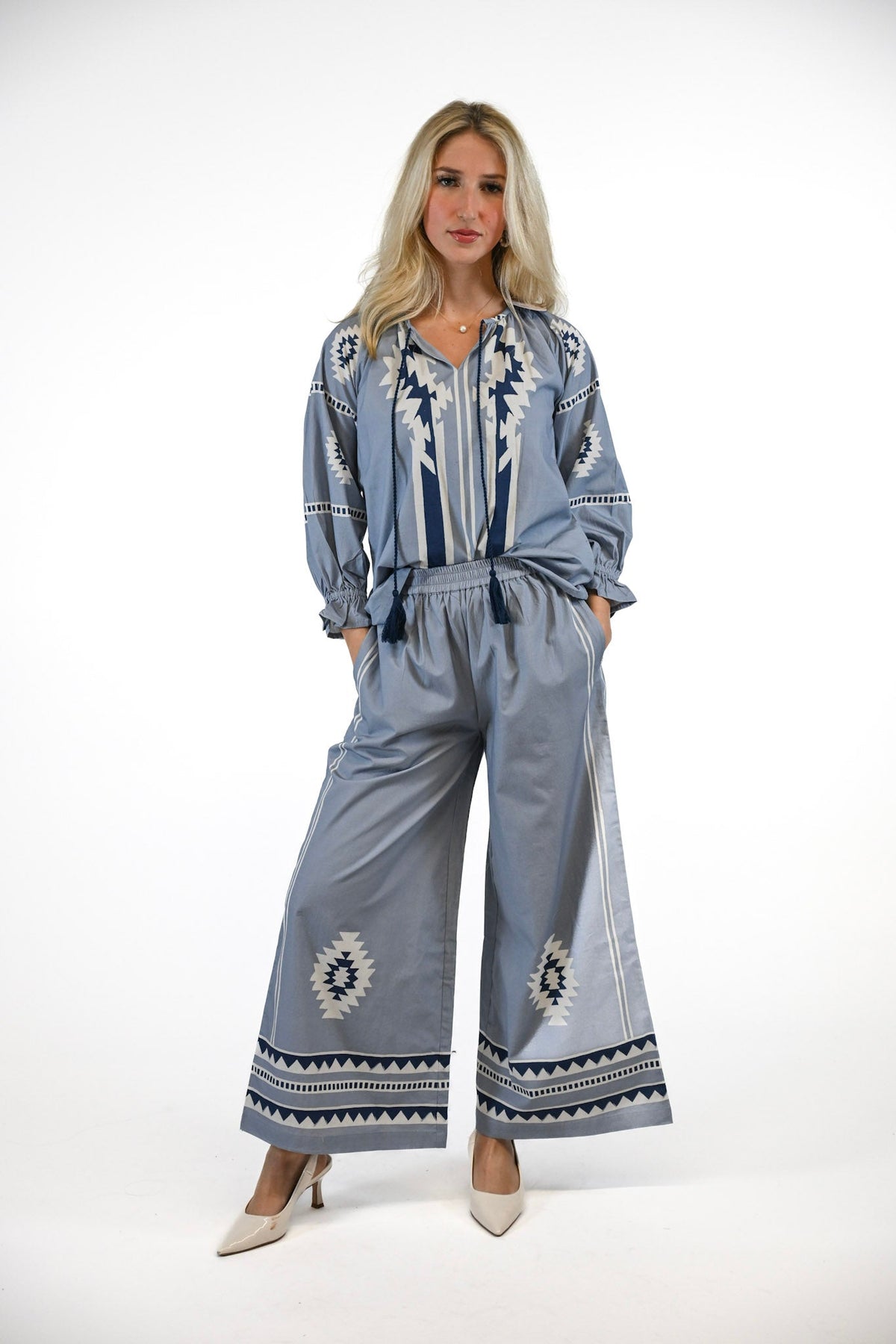 Daisy Blouse | Harbor Diamond