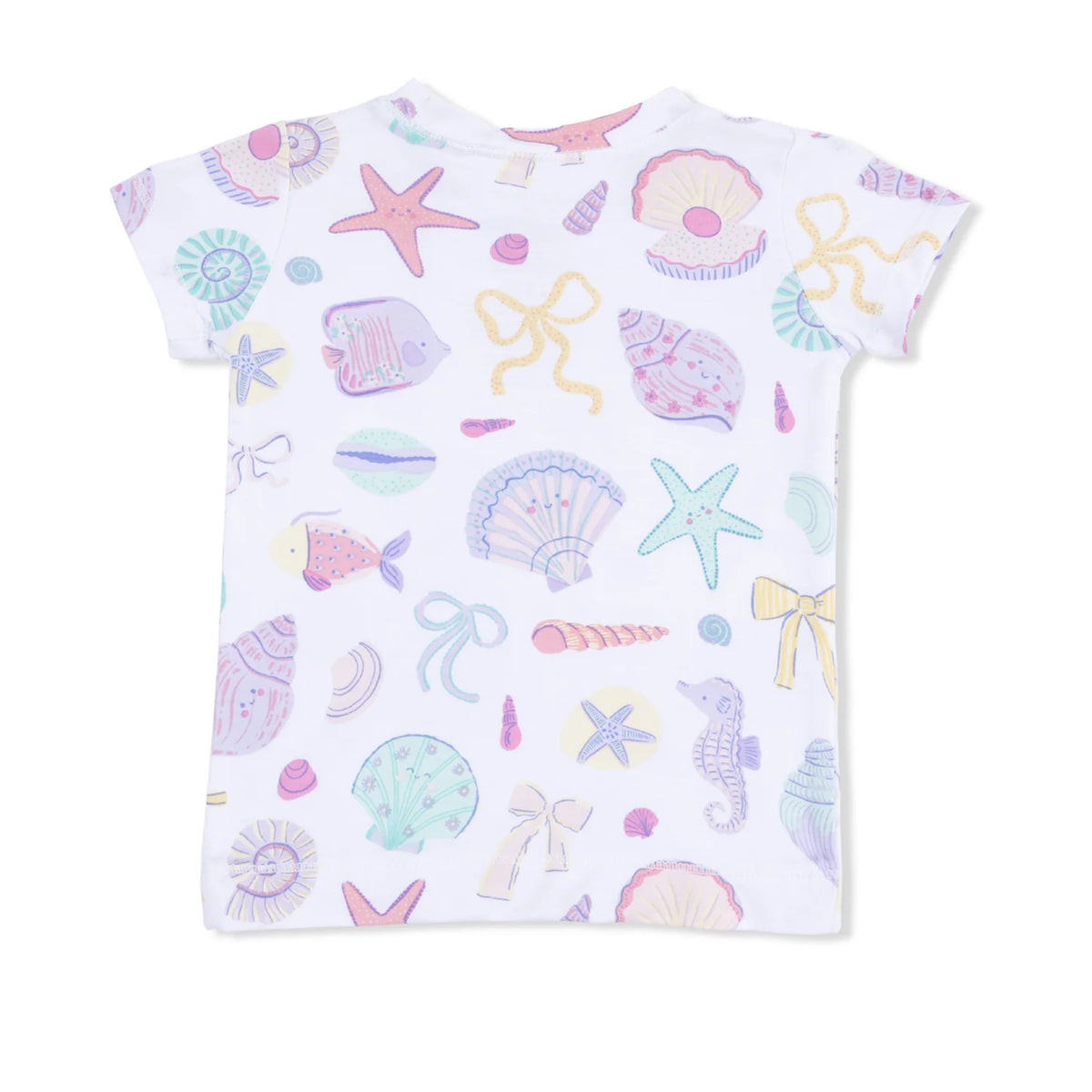 Angel Dear Loungewear Short Set in Beach Days