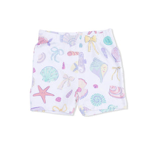 Angel Dear Loungewear Short Set in Beach Days