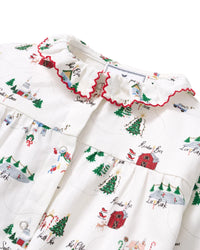 Petite Plume Baby's Madeline Romper in North Pole Chronicles