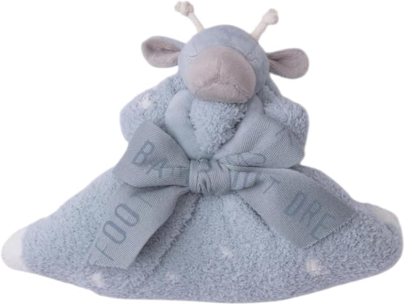 Barefoot Dreams Giraffe Lovey in Rain Drop Blue