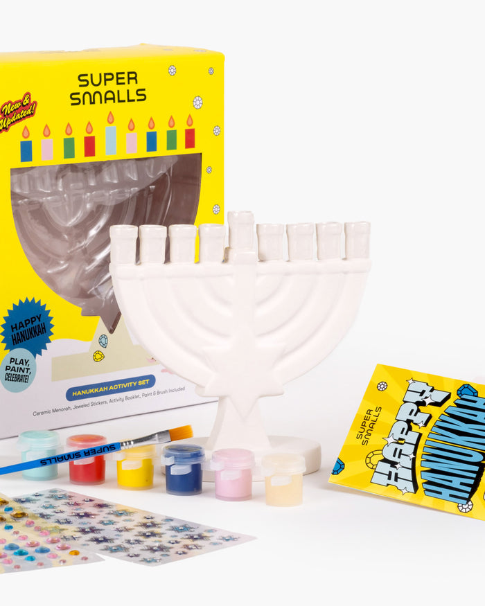 Super Smalls Hanukkah Menorah Activity Set