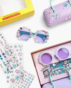 Super Smalls Mermaid Splash & Sparkle Gemify Sunglasses and Case