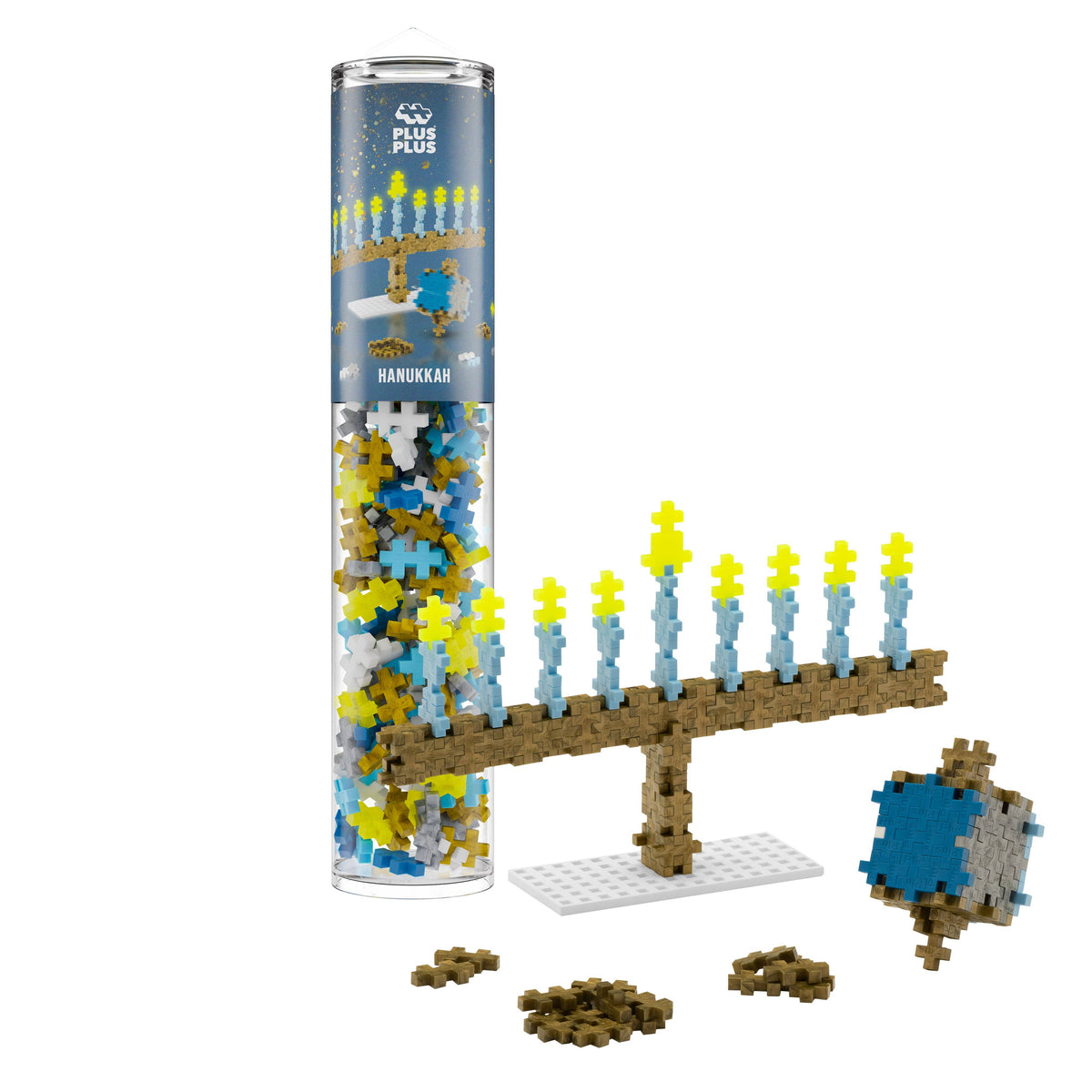 Plus-Plus 240 pc Tube in Hanukkah