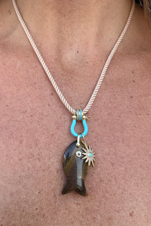 Forever Blythe Signature Fish Pendant Necklaces