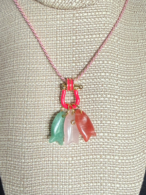 Forever Blythe Lurex Collection Three Little Fishes Necklace - Multiple Styles!