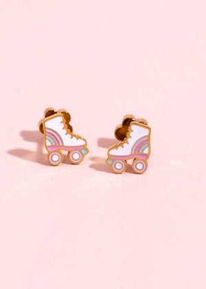 Pierced Co Roller Skate Earrings