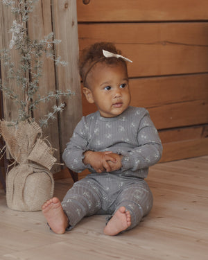 Rylee + Cru Legging in Slate Bloom