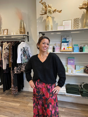 Colorush Brushed Nala Sexy Back Sweater - Multiple Colors!