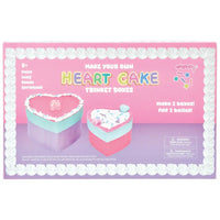 Iscream Make Your Own Heart Cake Box