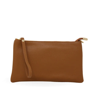 German Fuentes Genuine Italian Leather Wallet with Crossbody - Multiple Colors