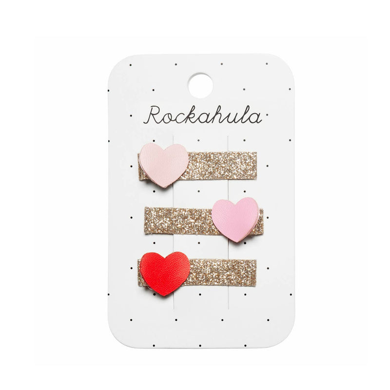 Rockahula Heartbreaker Glitter Bar Clips