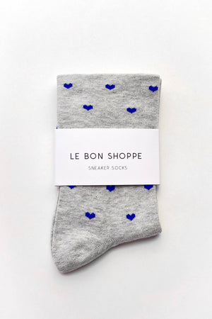 Le Bon Shoppe - Heart Sneaker Socks (multiple colors)