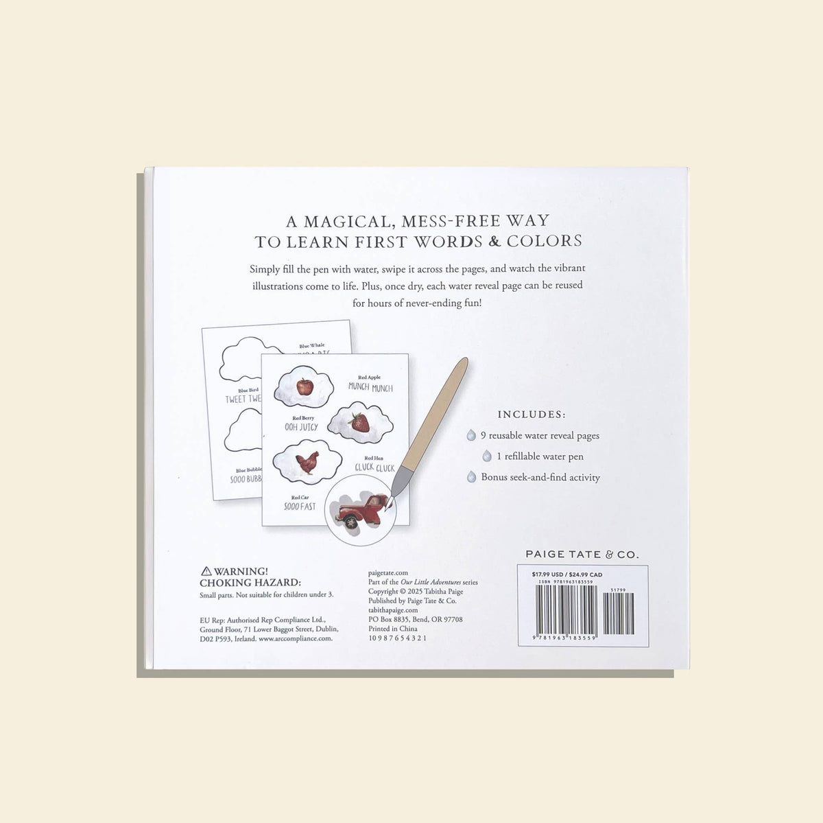Paige Tate & Co. Wishy Washy: Water Reveal Edition