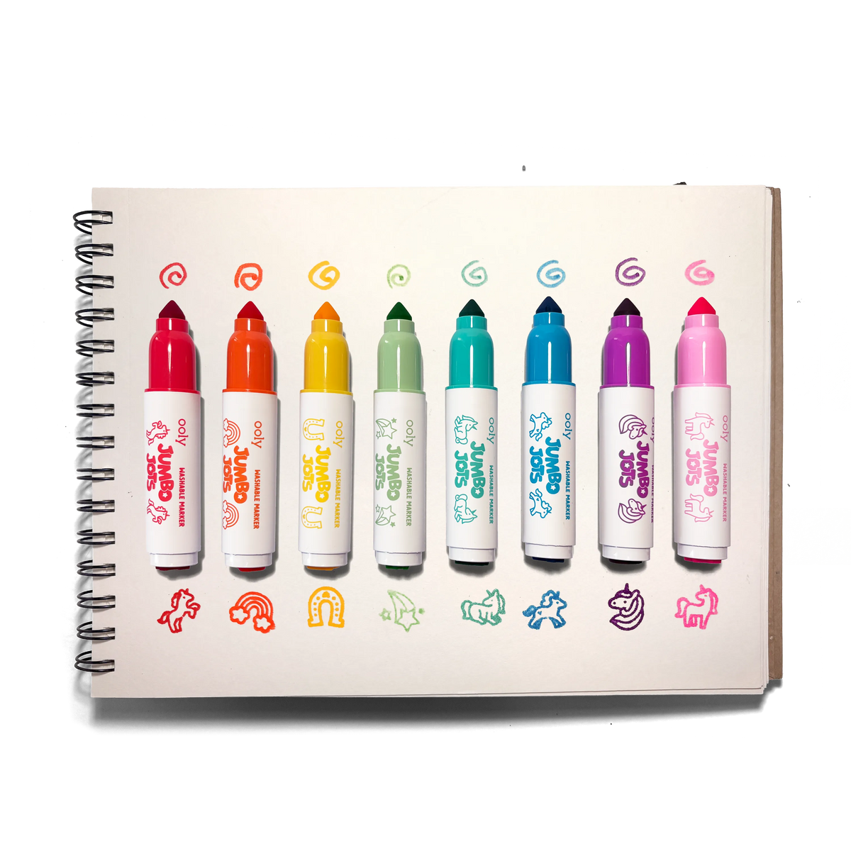 OOLY Jumbo Jots Dual Tip Unicorn Markers