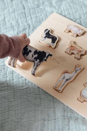 Paige Tate Farm Animals Wooden Puzzle: A Tabitha Paige Puzzle