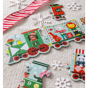 Chronicle Christmas Train Floor Puzzle