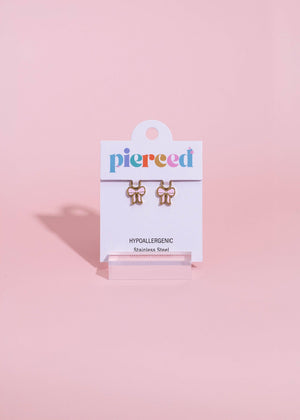 Pierced Co Pink Bow Charms