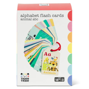 Tiger Tribe Animal ABC Flash Cards
