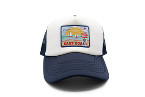 Rey to Z East Coast Postcard Trucker Hat