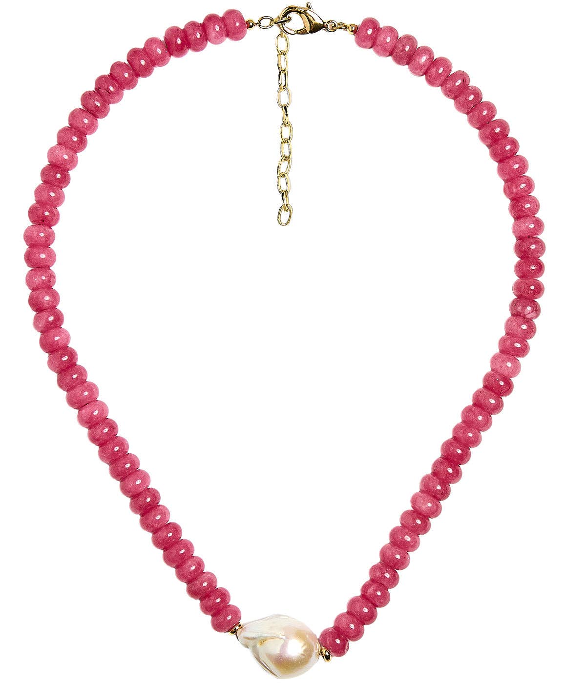 Lisi Lerch Susie Quartz Beaded Necklace with Freshwater Pearl