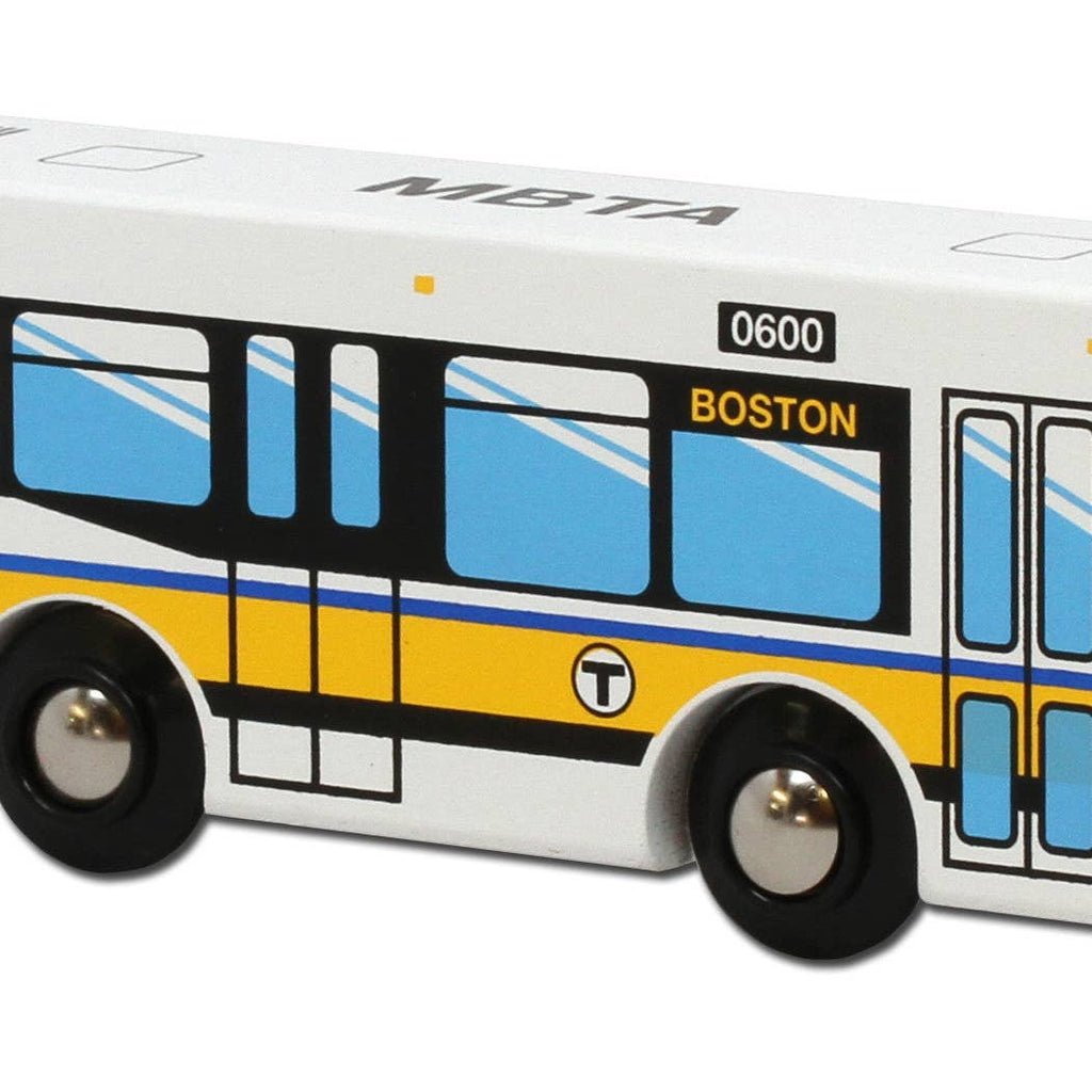 MBTAgifts Wooden Boston Bus