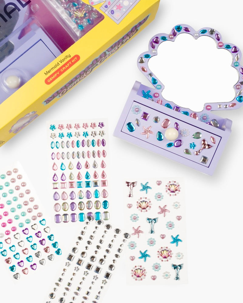 Super Smalls Mermaid Vanity Gemify Craft Kit