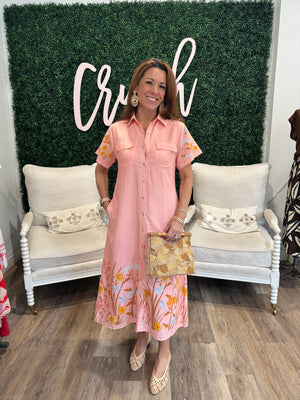 Victoria Dunn Penelope Dress in Wild Flower