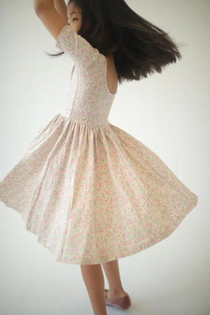 Good Apples Twirl Dress in Bella Pink Floral