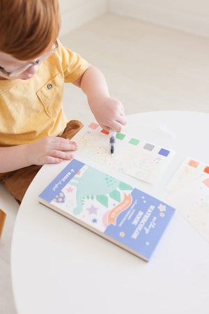 MagicPlaybook Dinosaur Watercolor Book for Kids Portable, Screen-Free Art