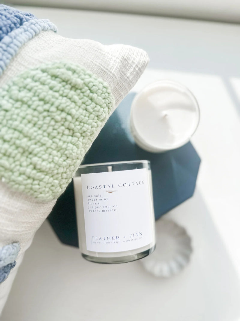Feather + Finn 10oz Soy Wax Tumbler Candles - Multiple Scents