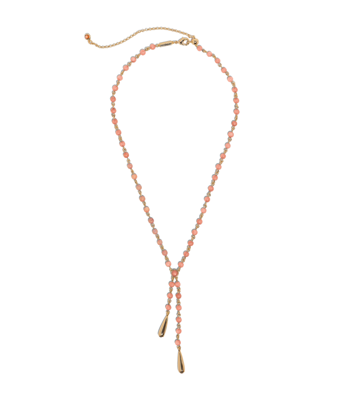 Loren Hope - Sabine Y Necklace in Coral