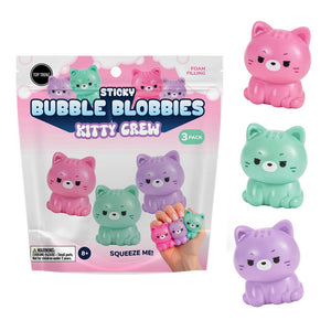 Top Trenz Inc Sticky Bubble Blobbies Kittens