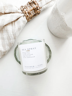 Feather + Finn 10oz Soy Wax Tumbler Candles - Multiple Scents